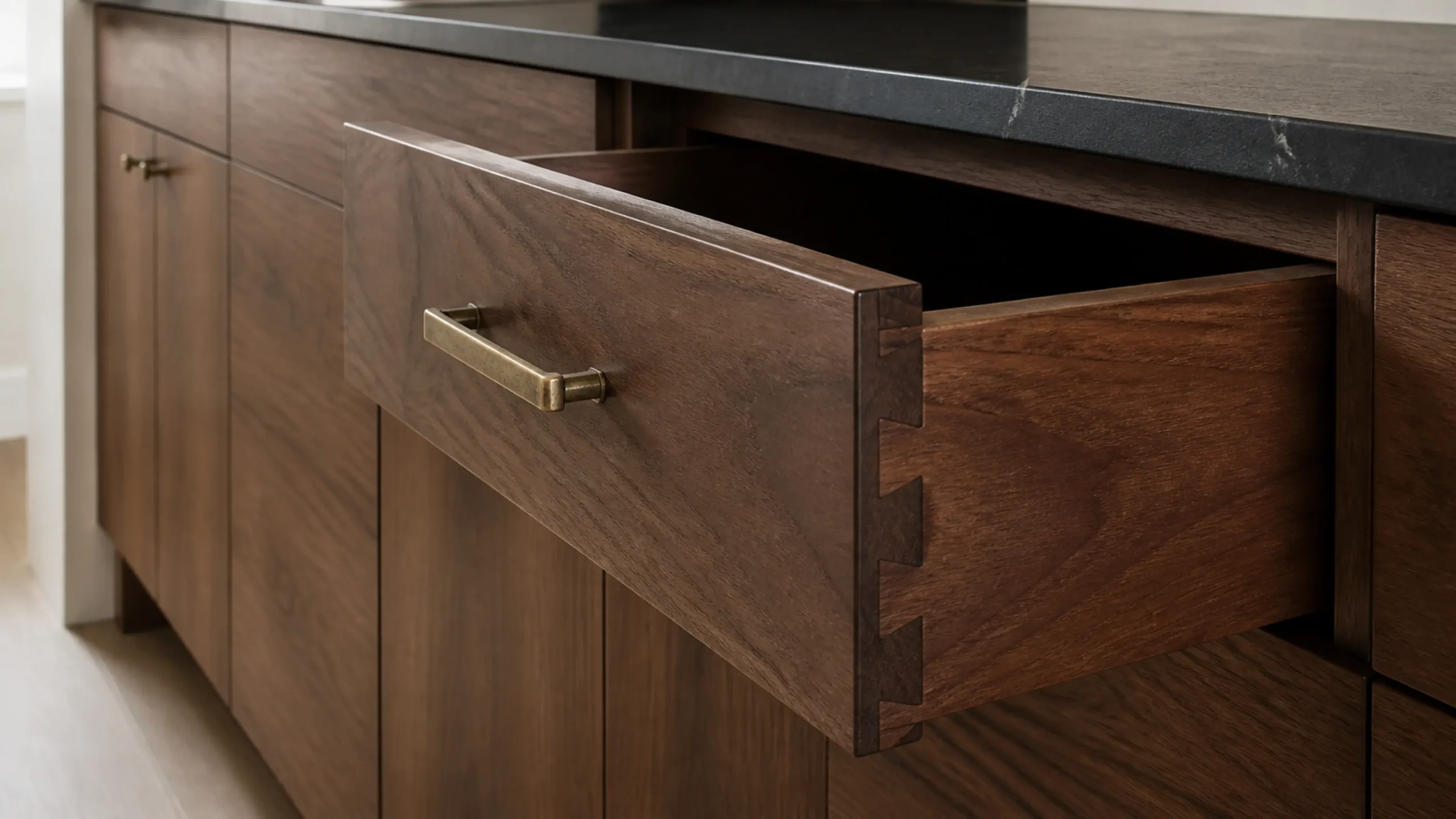 Careful installation brings every element together for a beautifully resolved finish.